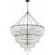 Rylee 24 Light 60 inch Matte Black Chandelier Ceiling Light