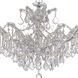 Maria Theresa 6 Light 29 inch Polished Chrome Chandelier Ceiling Light in Clear Hand Cut