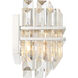 Hayes Bath Vanity Light Wall Light in Polished Nickel