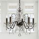 Butler 5 Light 24 inch English Bronze Chandelier Ceiling Light in Clear Hand Cut
