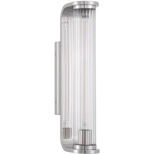 Jarvis Wall Sconce Wall Light in Polished Nickel