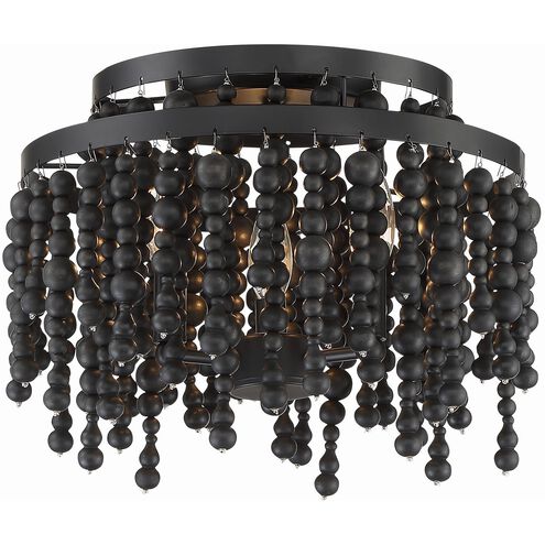 Poppy 3 Light 15.00 inch Semi-Flush Mount