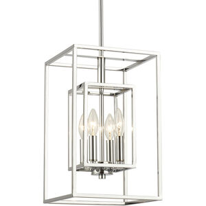 Kai 4 Light 10 inch Polished Chrome Pendant Ceiling Light