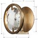 Quincy 1 Light 7 inch Distressed Twilight Sconce Wall Light
