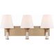Ramsey Bath Vanity Light Wall Light in Vibrant Gold