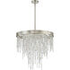 Winfield 6 Light 24 inch Antique Silver Chandelier Ceiling Light