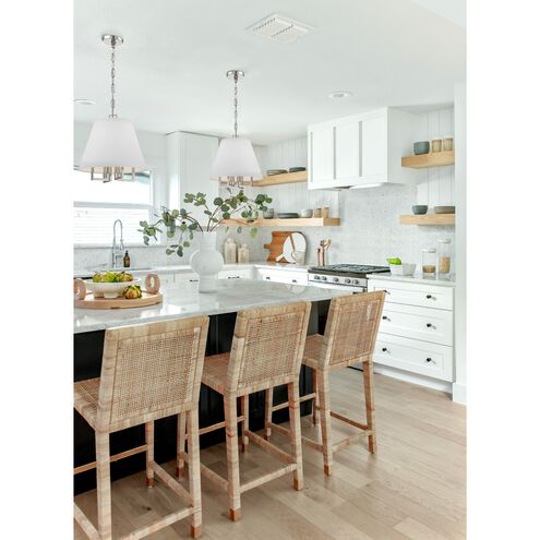 Westwood 4 Light 13.5 inch Polished Nickel Pendant Ceiling Light