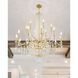 Haywood 22 Light 40 inch Aged Brass Chandelier Ceiling Light