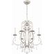 Ashton 6 Light 21.5 inch Olde Silver Chandelier Ceiling Light in Clear Swarovski Strass