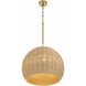 Jace 3 Light 20 inch Soft Gold Pendant Ceiling Light