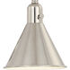 Morgan 17 inch 60.00 watt Polished Nickel Task Sconce Wall Light
