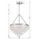 Calypso 6 Light 20 inch Polished Chrome Chandelier Ceiling Light