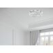 Kinsley 1 Light 18 inch Polished Chrome Flush Ceiling Light