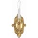 Marlowe Bath Sconce Wall Light in Polished Brass