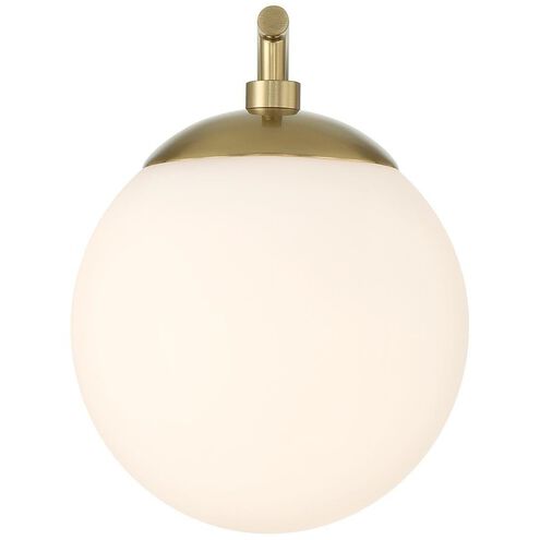 Maverick 1 Light 8 inch Vibrant Gold Bath Vanity Light Wall Light