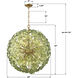 Esme 12 Light 28 inch Aged Brass Chandelier Ceiling Light