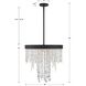 Winham 5 Light 20 inch Black Forged Chandelier Ceiling Light