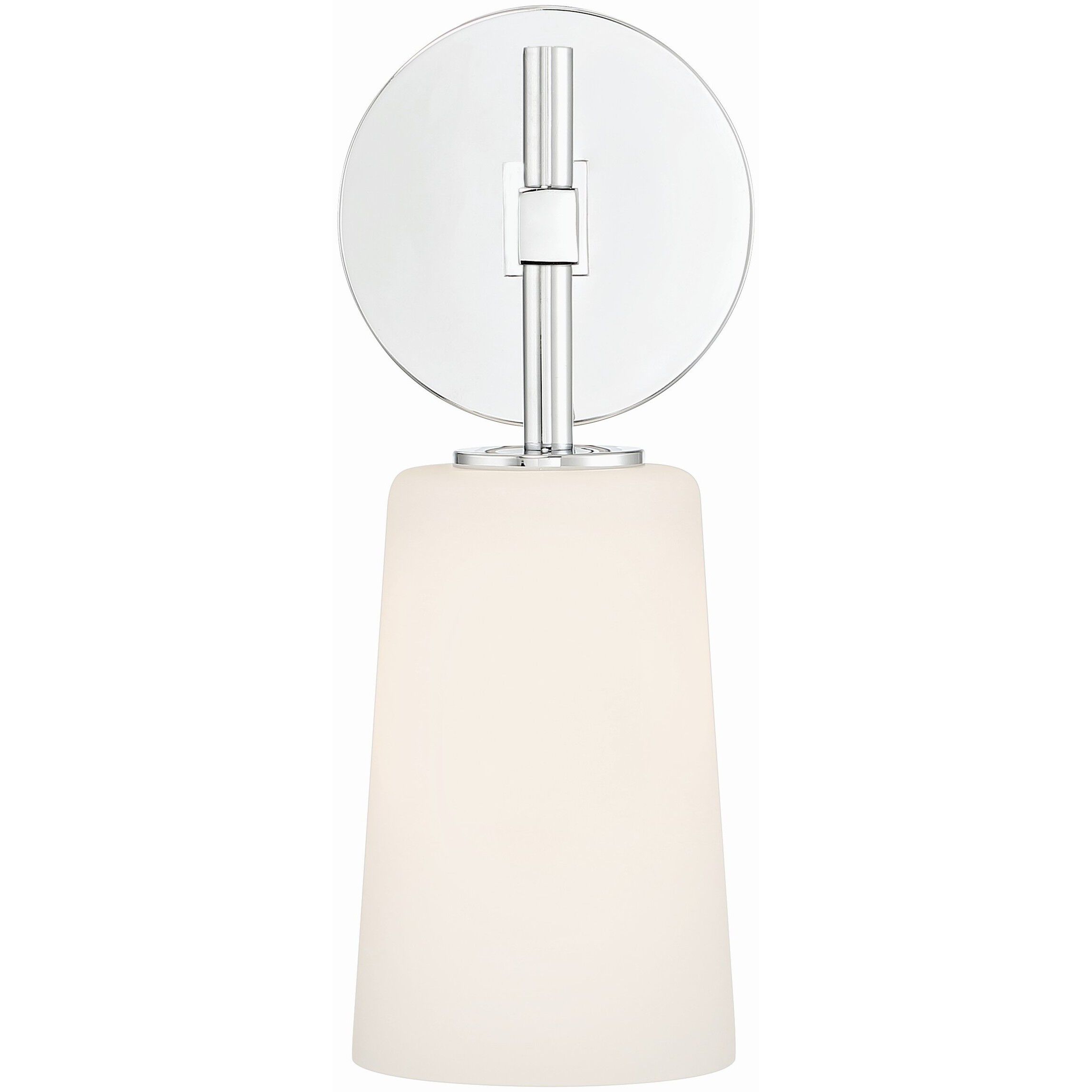 Colton Bath Sconce Wall Light in Polished Chrome