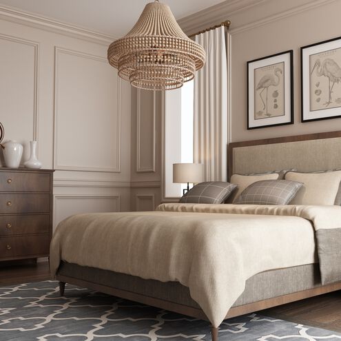 Silas 6 Light 26.75 inch Burnished Silver Chandelier Ceiling Light