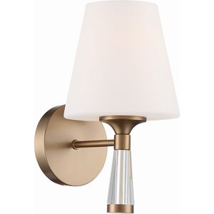 Ramsey 1 Light 6 inch Vibrant Gold Wall Sconce Wall Light