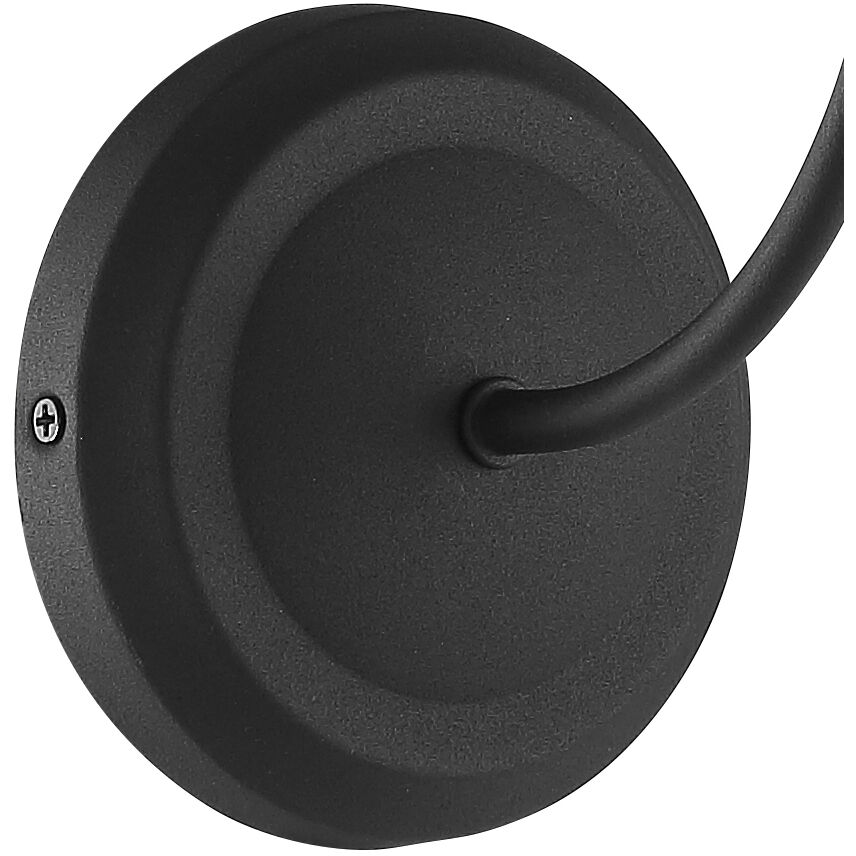 Sylvan Bath Sconce Wall Light in Black Forged