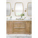 Lindee 36 X 24 inch Antique Gold Wall Mirror