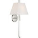 Renee Bath Sconce Wall Light in Polished Nickel
