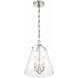 Voss 3 Light 11 inch Polished Nickel Pendant Ceiling Light