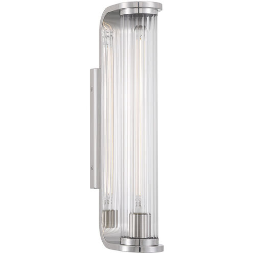 Jarvis Wall Sconce Wall Light in Polished Nickel