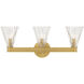 Lotus Bath Vanity Light Wall Light