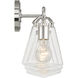 Voss Bath Vanity Light Wall Light in Polished Nickel