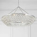 Calypso 8 Light 40 inch Polished Chrome Chandelier Ceiling Light