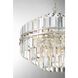 Hayes 12 Light 22 inch Polished Nickel Chandelier Ceiling Light
