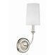 Sylvan Bath Sconce Wall Light in Polished Nickel