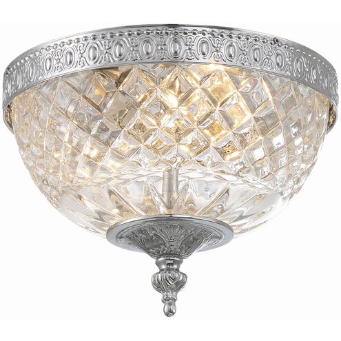 Westbury 2 Light 8 inch Polished Chrome Flush Ceiling Light