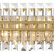Hayes Sconce Wall Light in Aged Brass