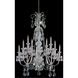 Traditional Crystal 10 Light 36 inch Polished Chrome Chandelier Ceiling Light