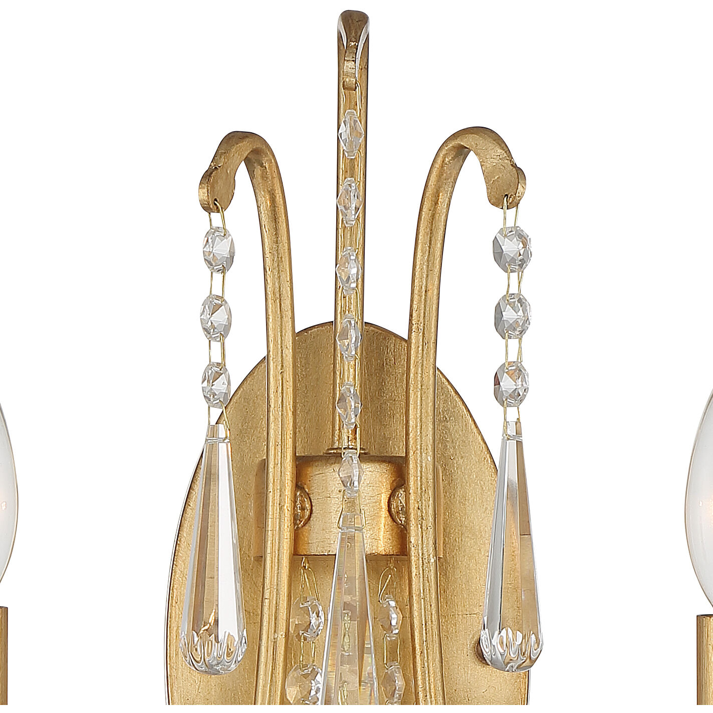 Arcadia Bath Wall Light in Antique Gold