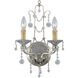 Paris Market 2 Light 10 inch Silver Leaf Sconce Wall Light