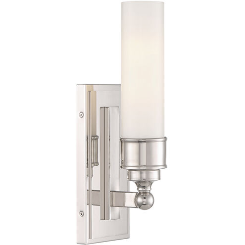 Wilcox 1 Light 5 inch Polished Nickel Bath Wall Sconce Wall Light