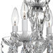 Welton 4 Light 11 inch Polished Chrome Mini Chandelier Ceiling Light in Clear Swarovski Strass