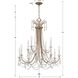 Karrington 12 Light 30 inch Aged Brass Chandelier Ceiling Light
