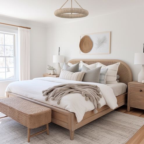 Oakley 1 Light 24 inch Soft Gold Semi Flush Ceiling Light