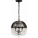 Duval 3 Light 12 inch Matte Black Pendant Ceiling Light