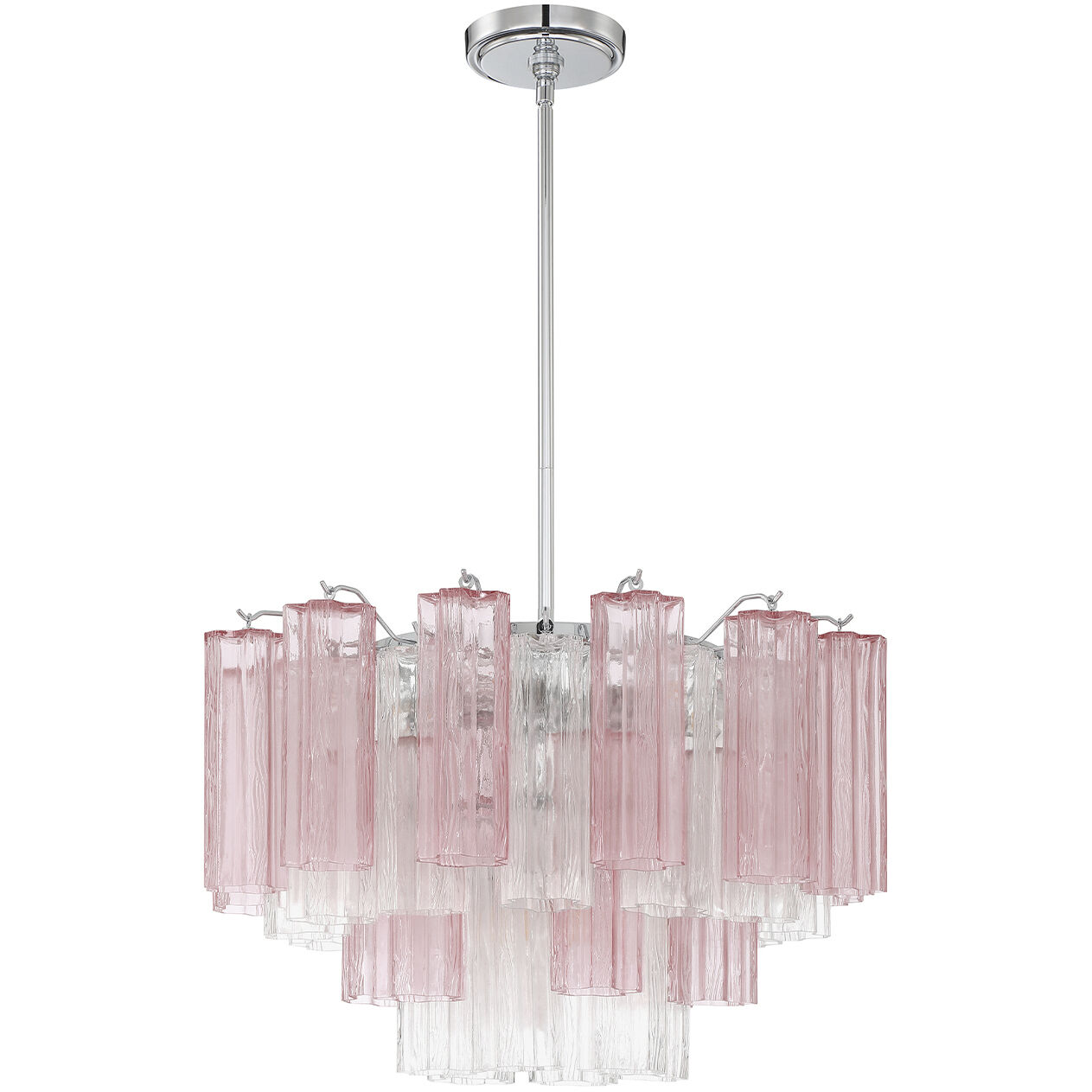 Addis 9 Light 22 inch Polished Chrome Chandelier Ceiling Light in Spring