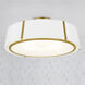 Fulton 6 Light 24 inch Antique Gold Chandelier Ceiling Light