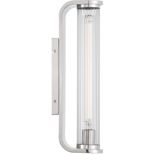 Jarvis Wall Sconce Wall Light in Polished Nickel