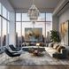 Addis 20 Light 31.5 inch Polished Chrome Chandelier Ceiling Light in Tronchi Glass Smoke
