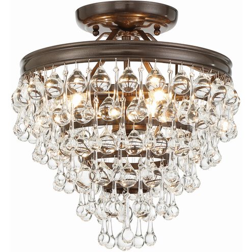 Calypso 3 Light 13.00 inch Semi-Flush Mount