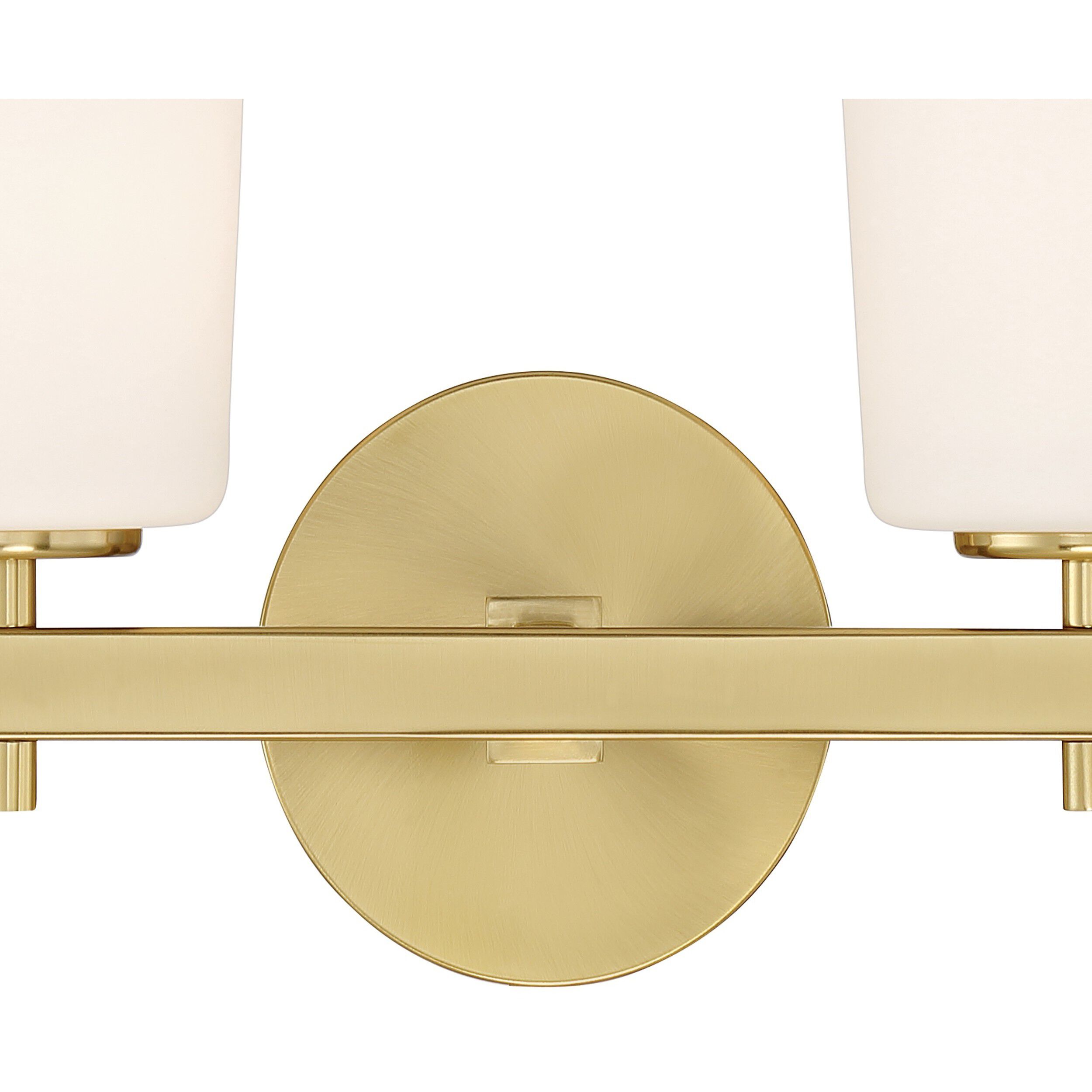 Colton Bath Wall Light in Aged Brass